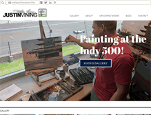 Tablet Screenshot of justinvining.com